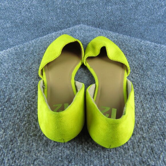 R2 Women's Felicia Flat Yellow Textile Size 7M Gently Used 2025 - Picture 4 of 6
